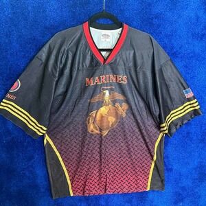 Vintage US Marines Sublimated Football‎ Jersey #militaryinspired